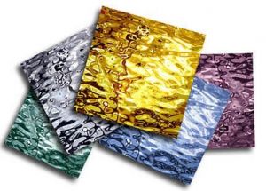 glasstroken mix set diverse spiegelkleuren per 5 stuks