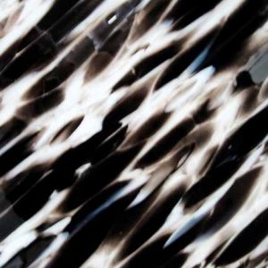 Spirit/4001SF Crystal Clear/Ivory/Black, "Murano" 